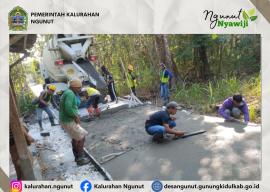Realisasi BKK Dewan, Pembangunan Corblok di RT 1 dan RT 2 Kernen Resmi Dimulai